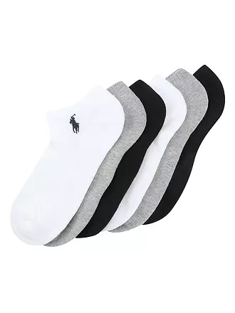 POLO RALPH LAUREN | Sneaker Socken 6er Pkg bl/gr/whi | 